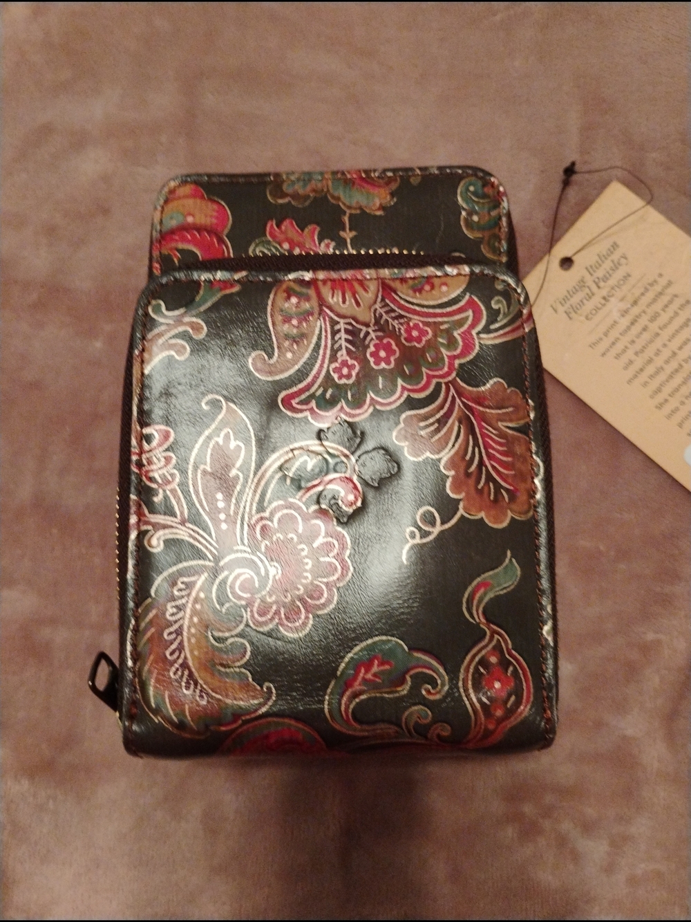 NWT Patricia Nash Albertine Phone Crossbody Bag
